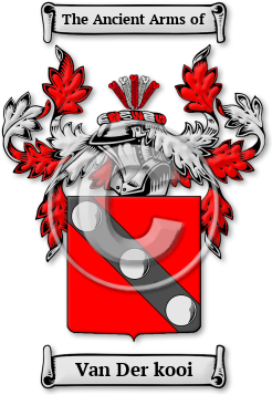 Van Der kooi Family Crest Download (jpg) Legacy Series - 150 DPI